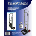 Folding Hand Trolley Ht1105, Aluminium Trolley, Shopping Cart
